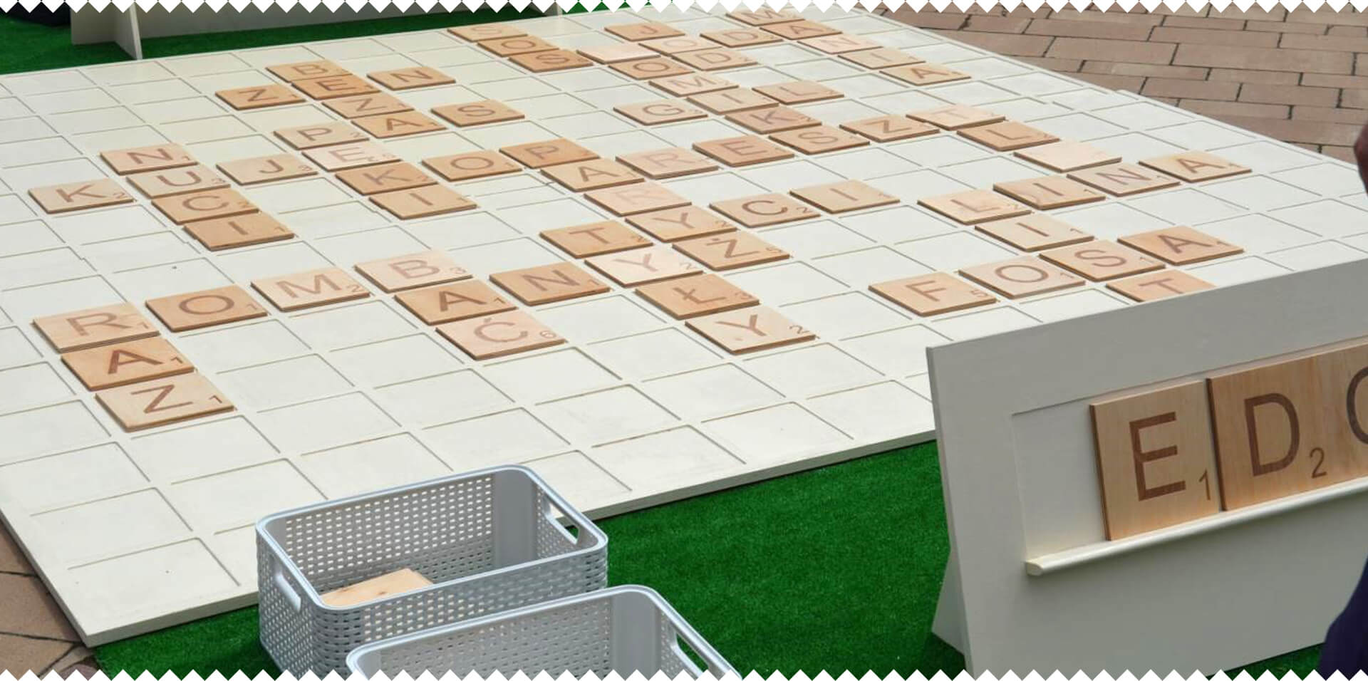 Banner Scrable - Gry Wielkoformatowe